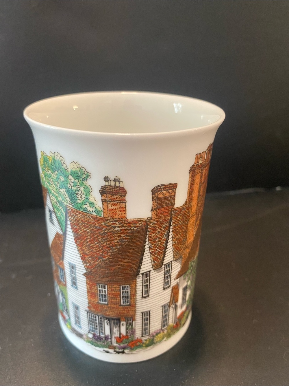 Dunoon Bone China Hamlets Cottages Sue Scullard Made in England Mug Cup